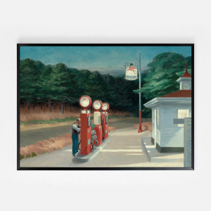 Edward Hopper "La Gasolinera"