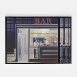 Edward Hopper "Bar"