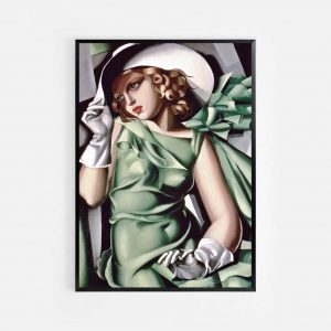 Tamara de Lempicka "Mujer con sombrero"