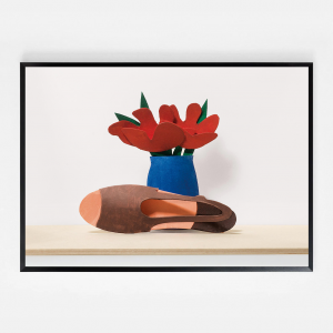 Tom Wesselmann "La flor y el zapato"