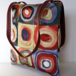 olalla gambin bolso con circulos kandinsky